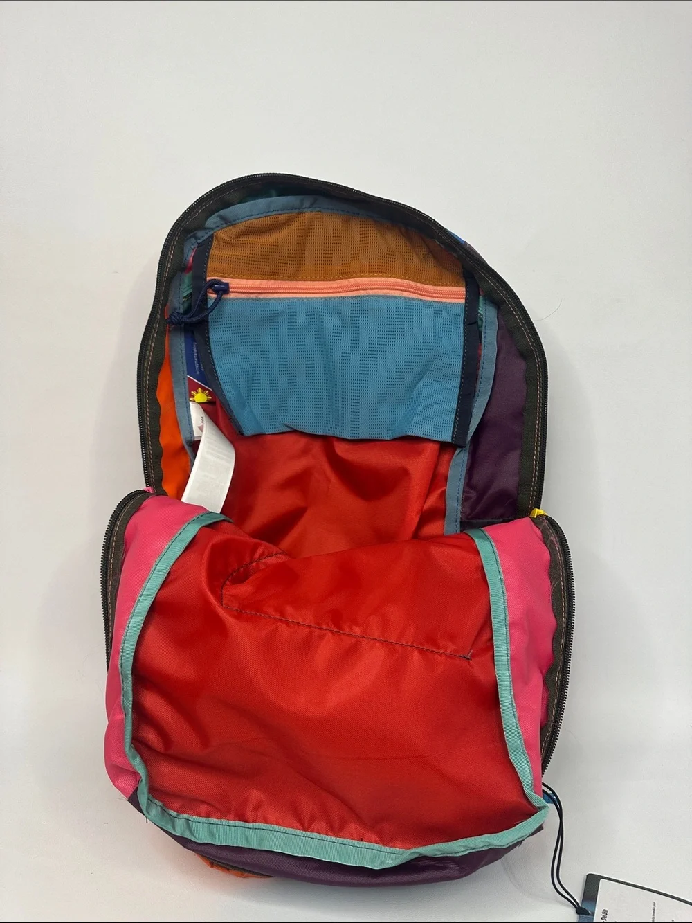 Cotopaxi Batac Del Día 16L Backpack One-of-a-Kind Multicolor Lightweight Daypack